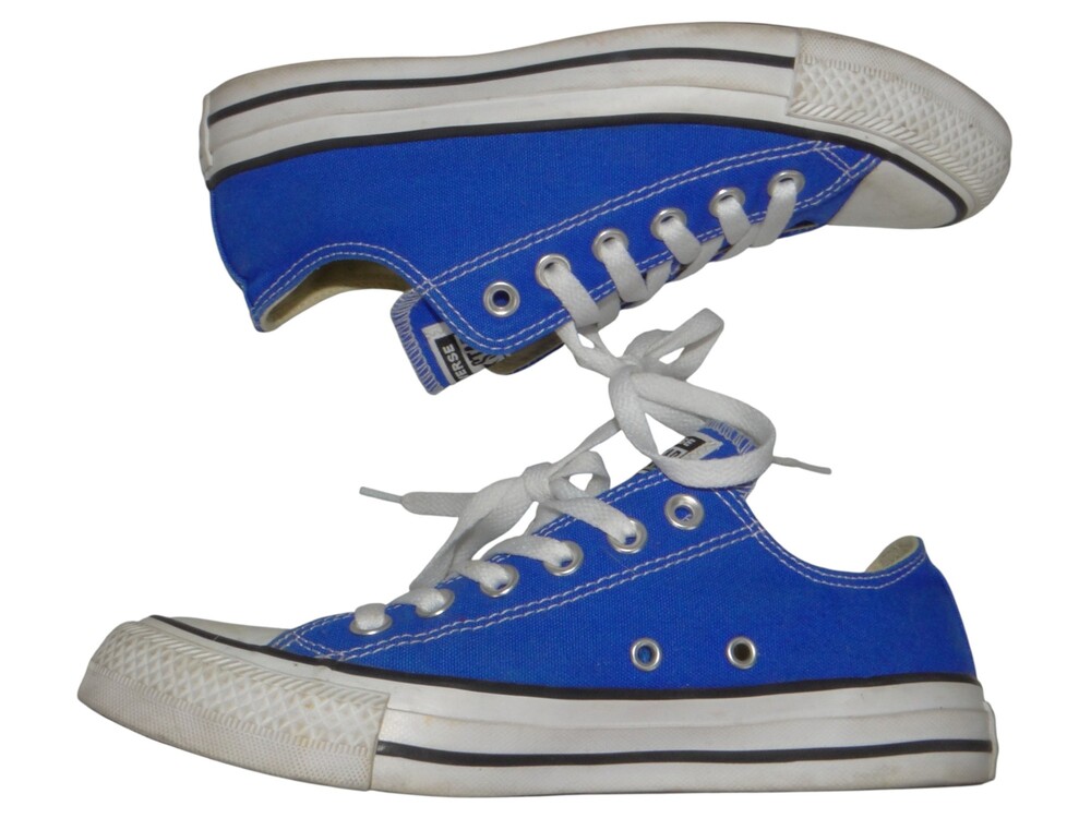 Converse Chuck Taylor All Star Low Top Royal Blue Canvas Sneakers 4243